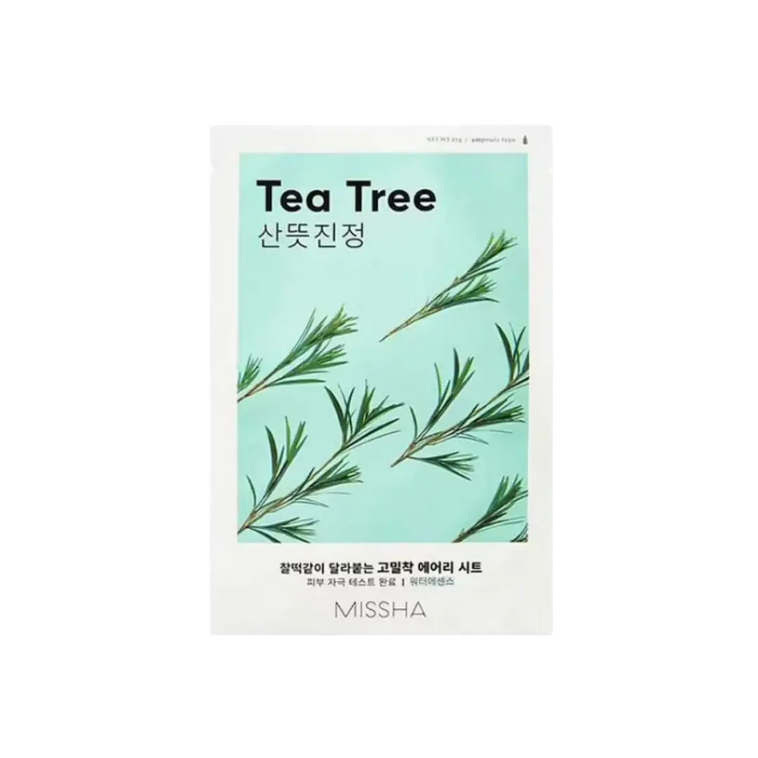 Traditional MISSHA Airy Fit Sheet Mask Tea Tree Top-Quality