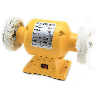 Elegant 6 Electric Bench Buffer 1 2 HP Quality
