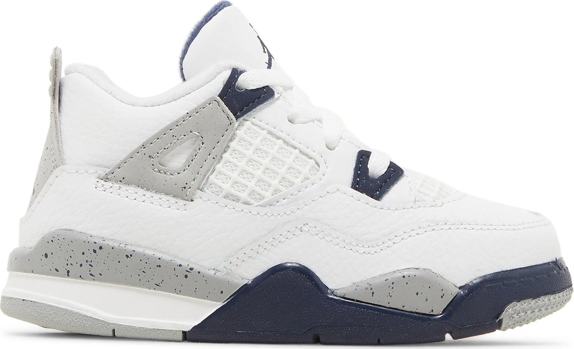 Verified Air Jordan Toddlers Retro 4 'Midnight Navy' Td Sneakers Green