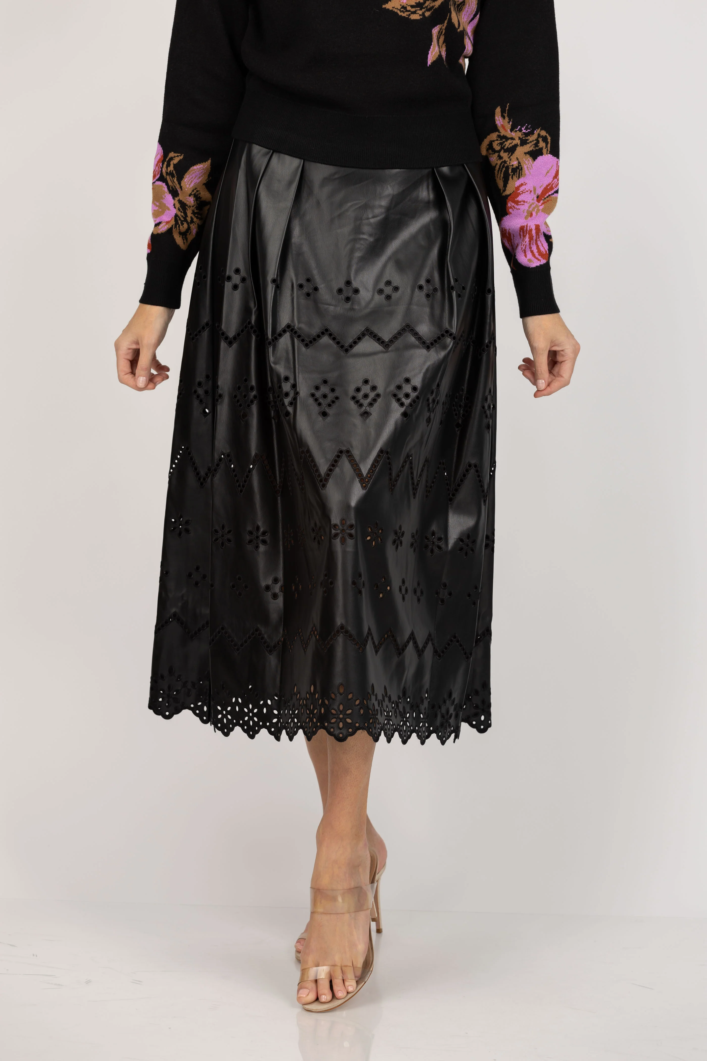 Safe Milly Jolene Skirt in Black Superior