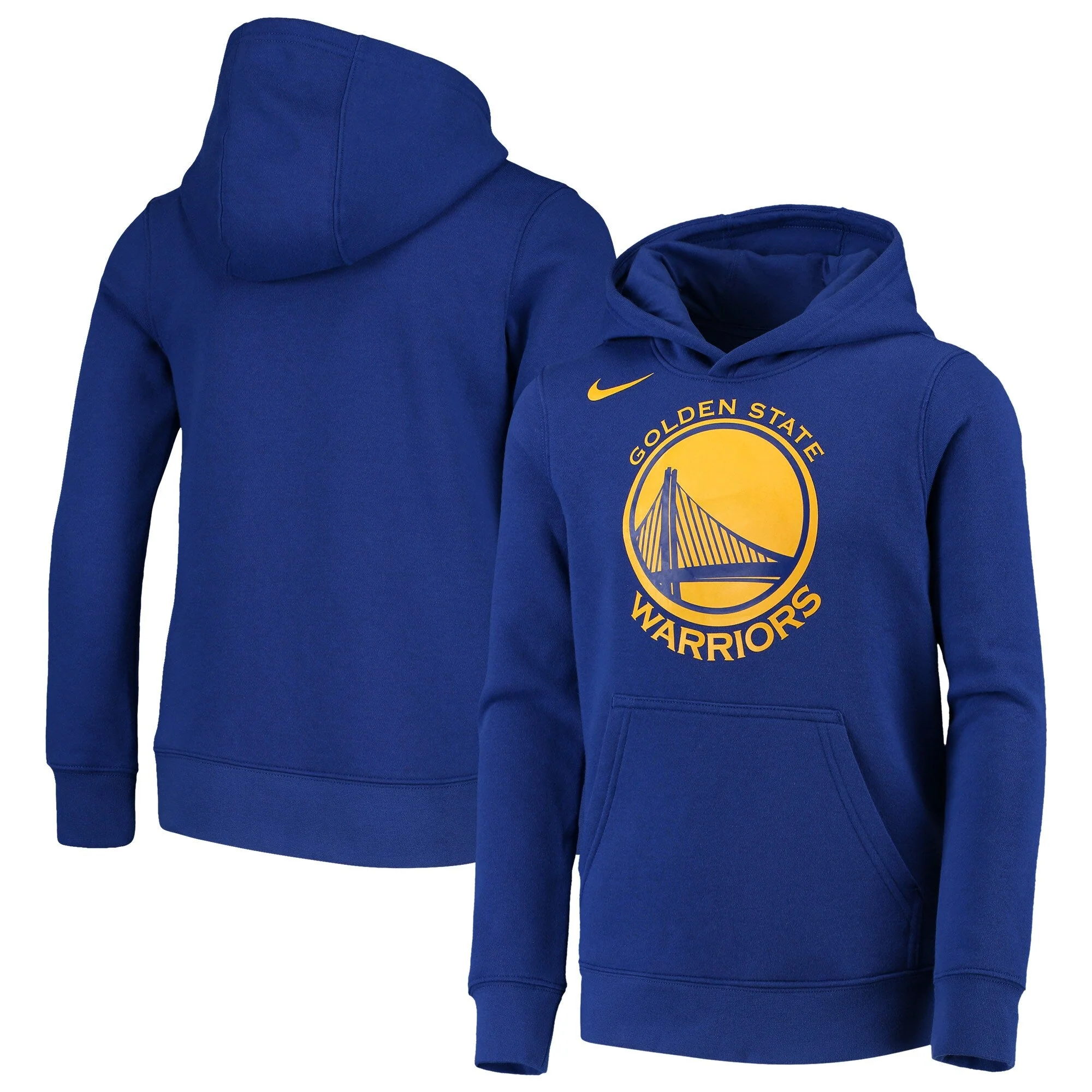 Top-Quality Nike Youth NBA Golden State Warriors Hoodie Hoodies Organic