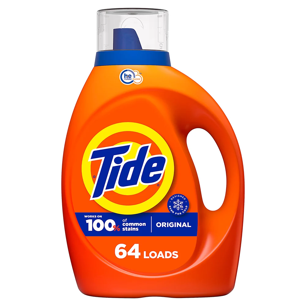 Exceptional Tide Laundry Detergent HE Deep Cleaning Concentrated Liquid Soap Scent 64 Loads 84Oz Comfortable