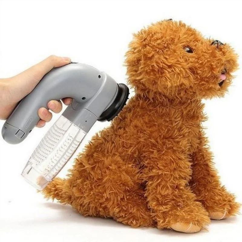 Clean Handheld Powerful Pet Grooming Hair Vacuum Minimalist