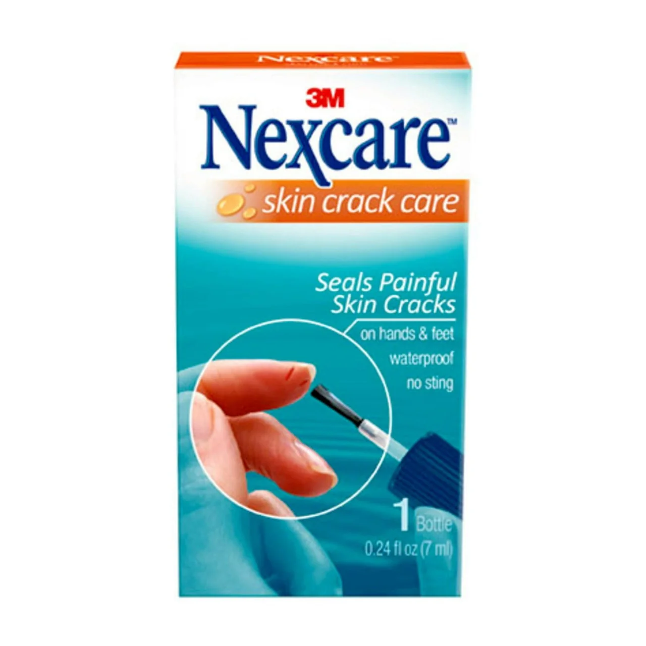 Reusable Nexcare First Aid Skin Crack Care Liquid - 0.24 Oz Fast