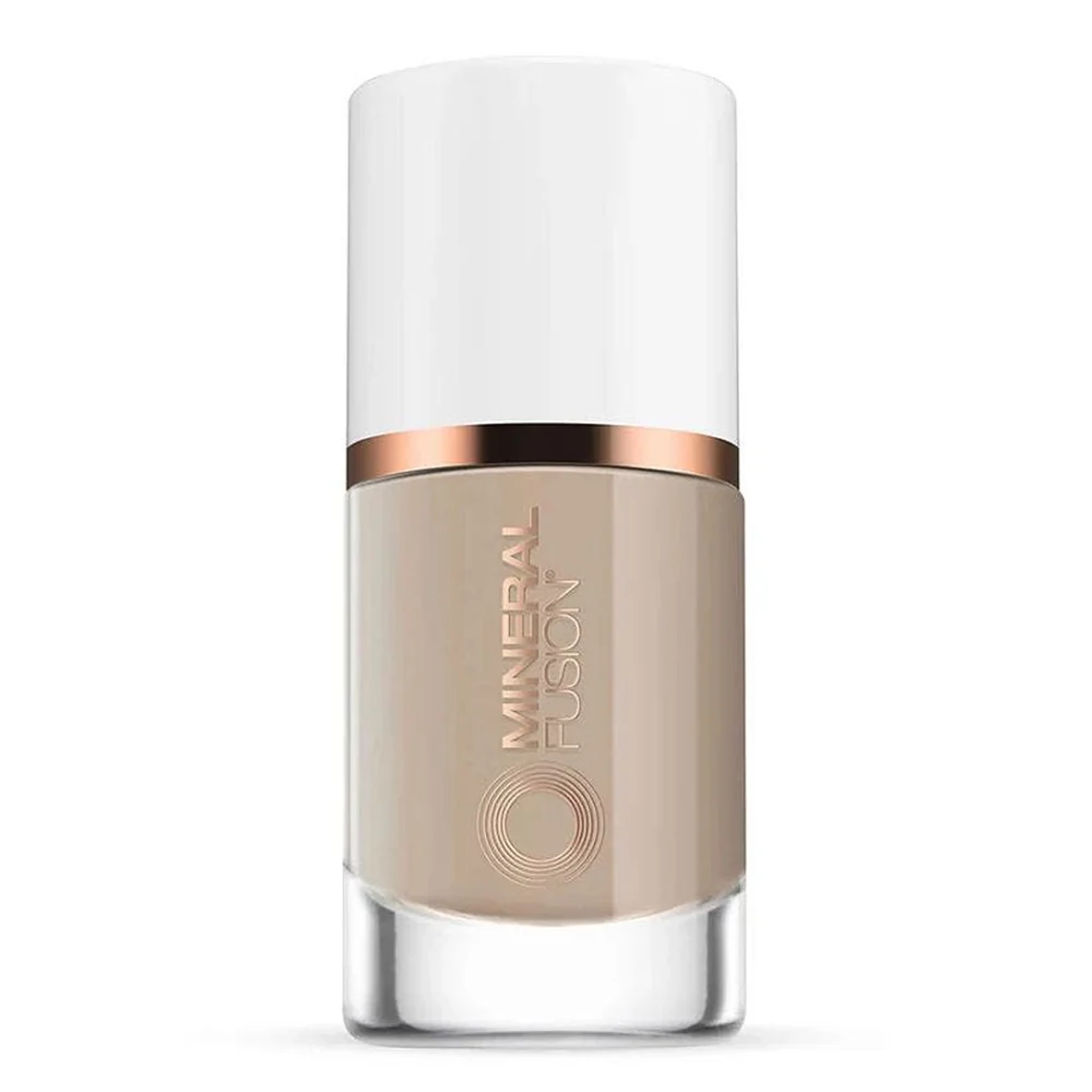 Natural Mineral Fusion Bare Minimum Nail Polish for Chip Resistant Nail Color 0.33Oz 10ml Innovative
