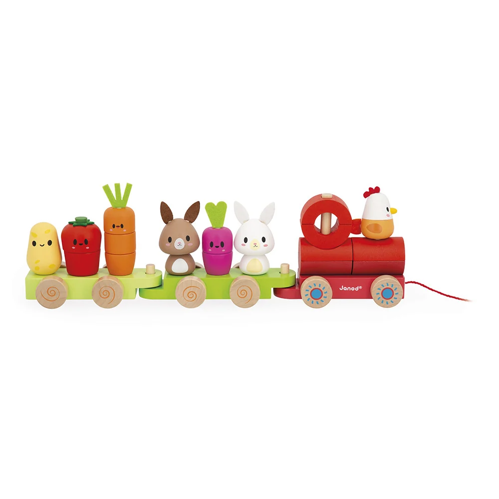 Clean Farm Pull-Along Stacker Train Reusable