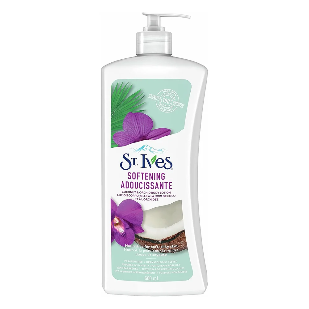 Top-Quality St. Ives Coconut and Orchid Body Lotion Hydrating Moisturizing Skin Care 20.28Oz 600ml Verified