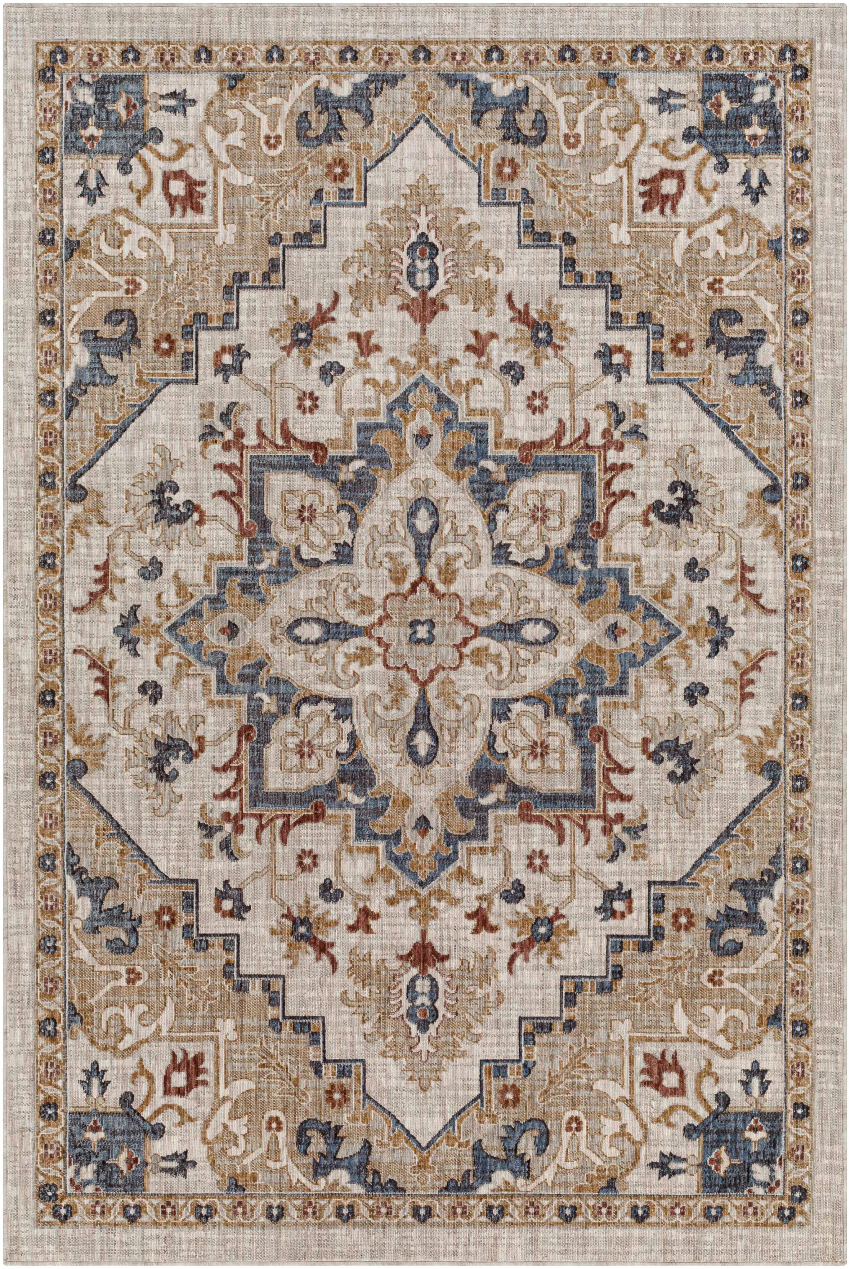 Top-Quality Lewa Cream Outdoor Area Rug - Versatile