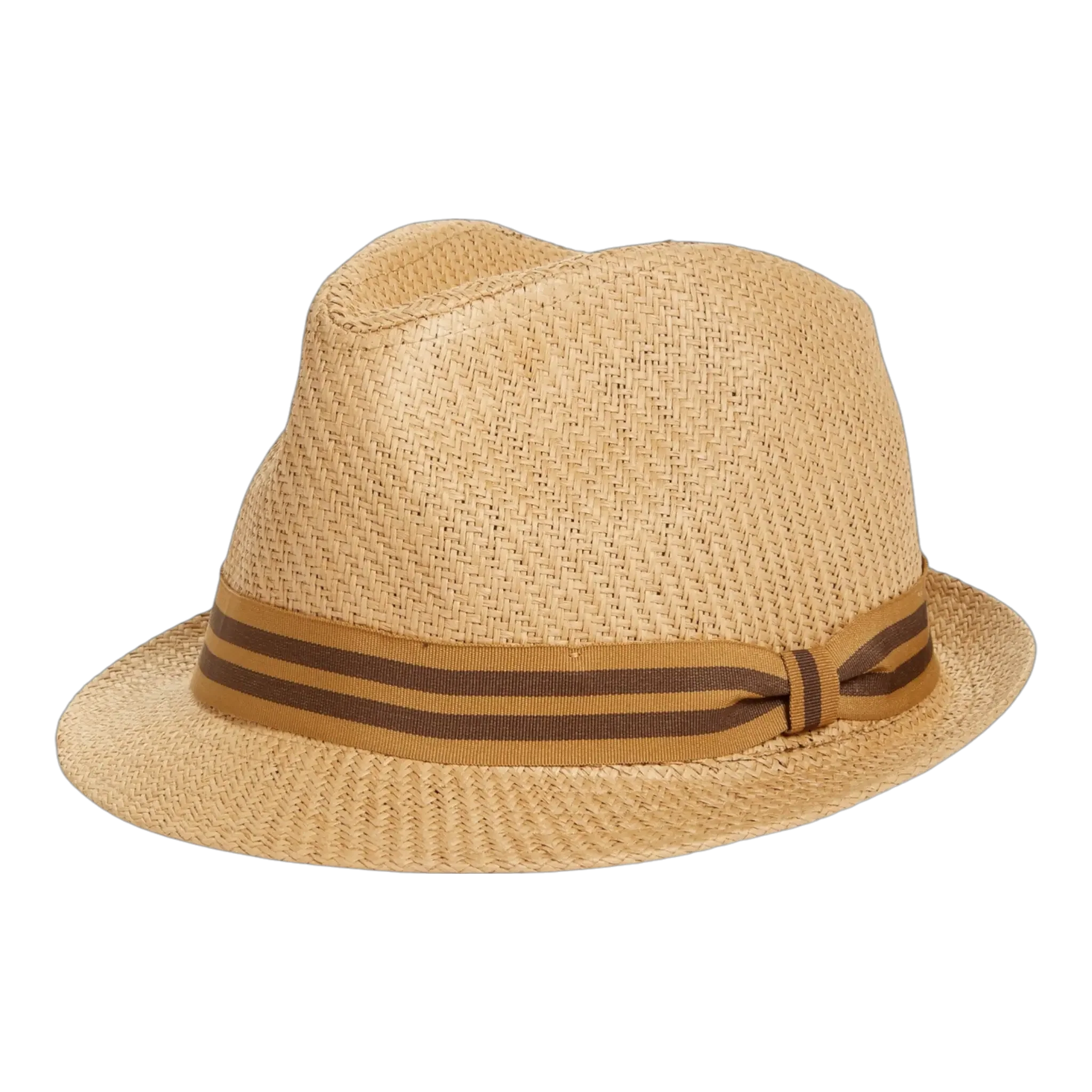 Elite Goorin Bros Killian Jones Straw Fedora Hat Whiskey Detailed