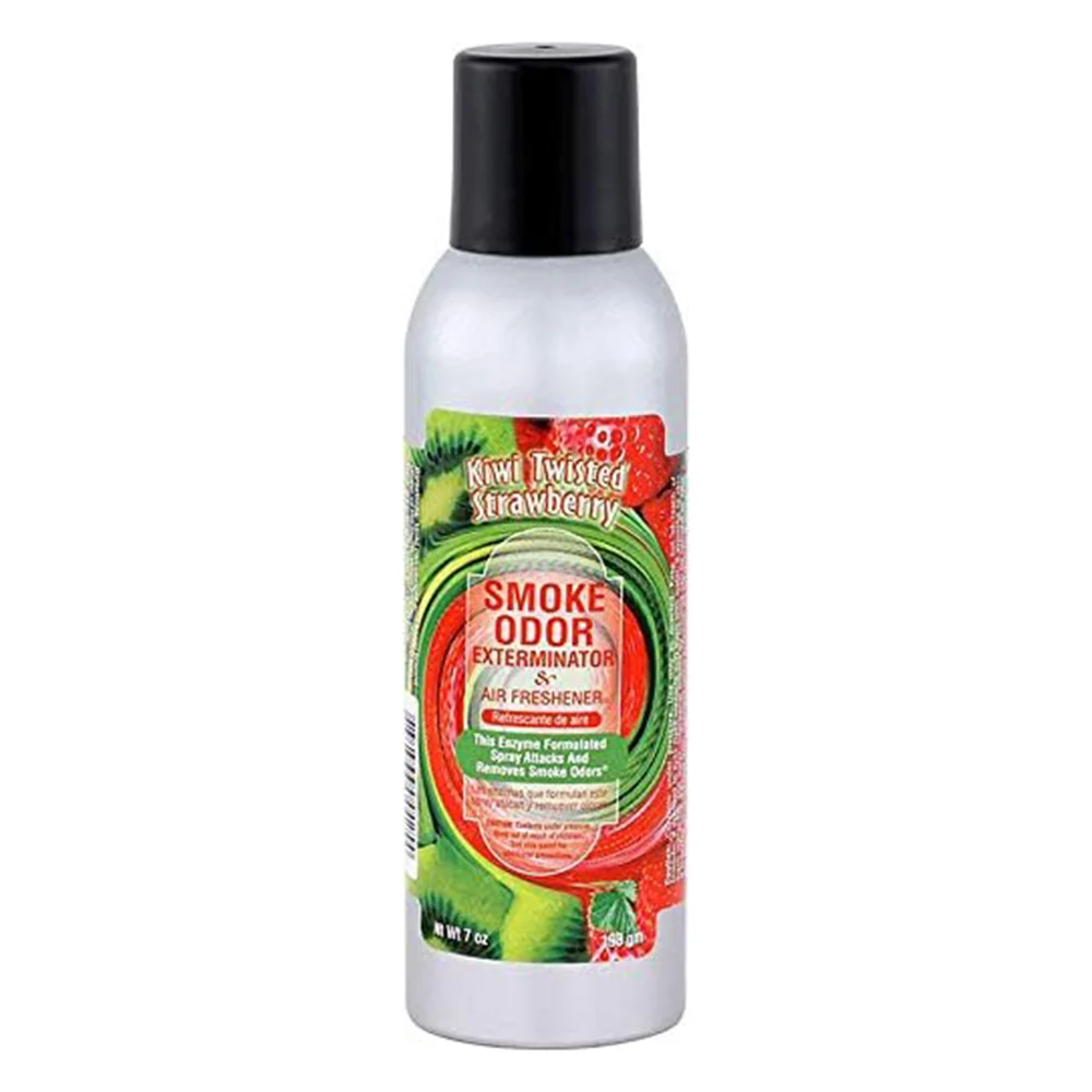 Elegant Tobacco Outlet Products Creamy Kiwi Twisted Strawberry Smoke Odor Eliminator and Air Freshener 7Oz 198g User-Friendly