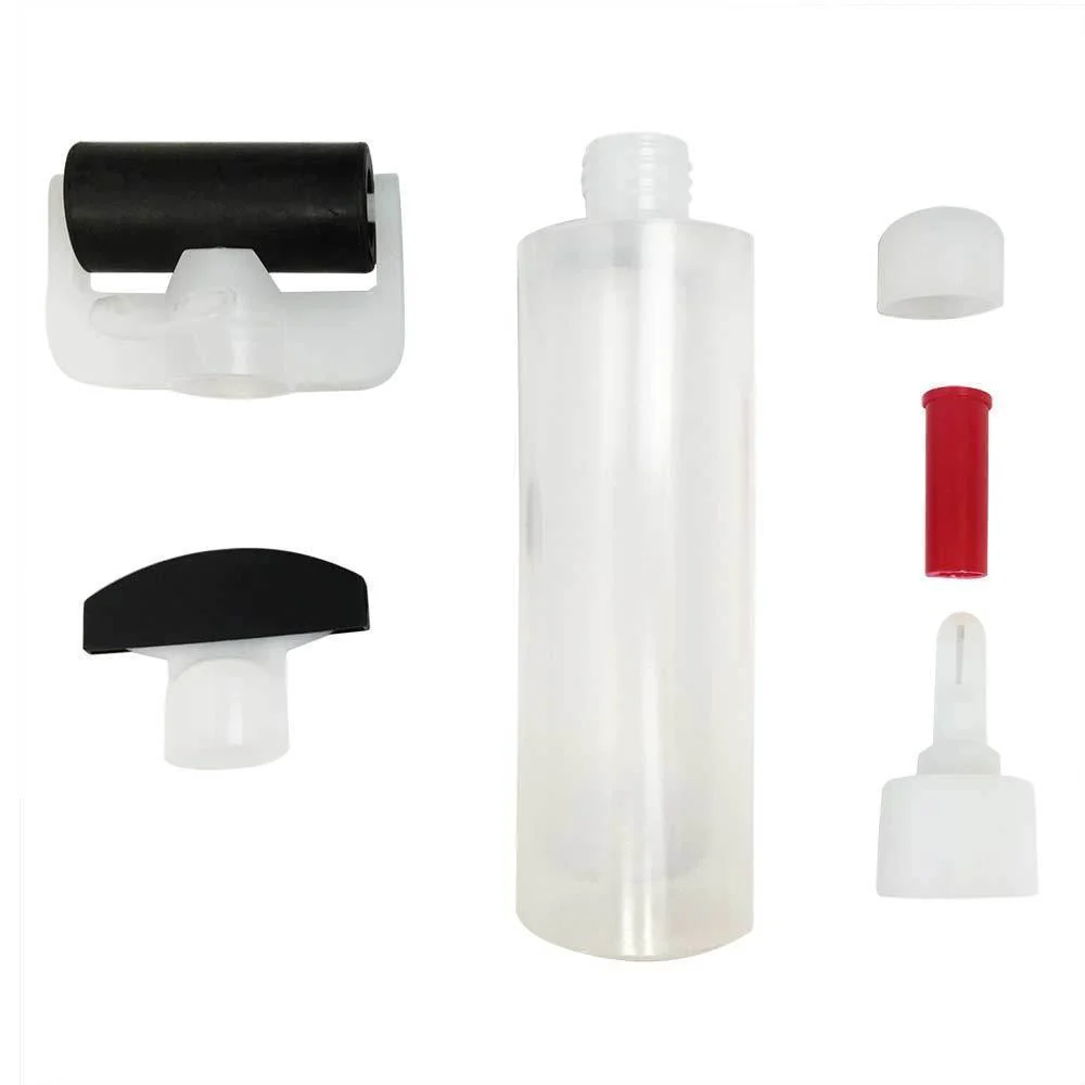 Practical Woodworking Glue Bottle Roller Spreader Dowel Hole Applicator Kit Trendy