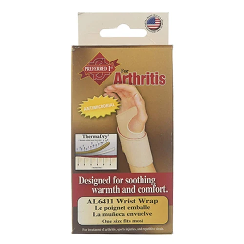 Unique Scott Wrist Wrap Arthrit Therma-Dry S-A Size- UNIV Beige - 1 ea Efficient
