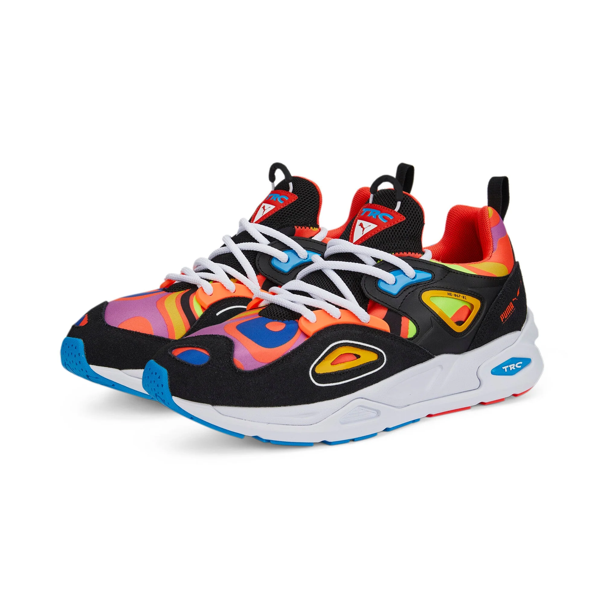 Crafted Puma Men's Trc Blaze Lava Yello Sneakers Genuine