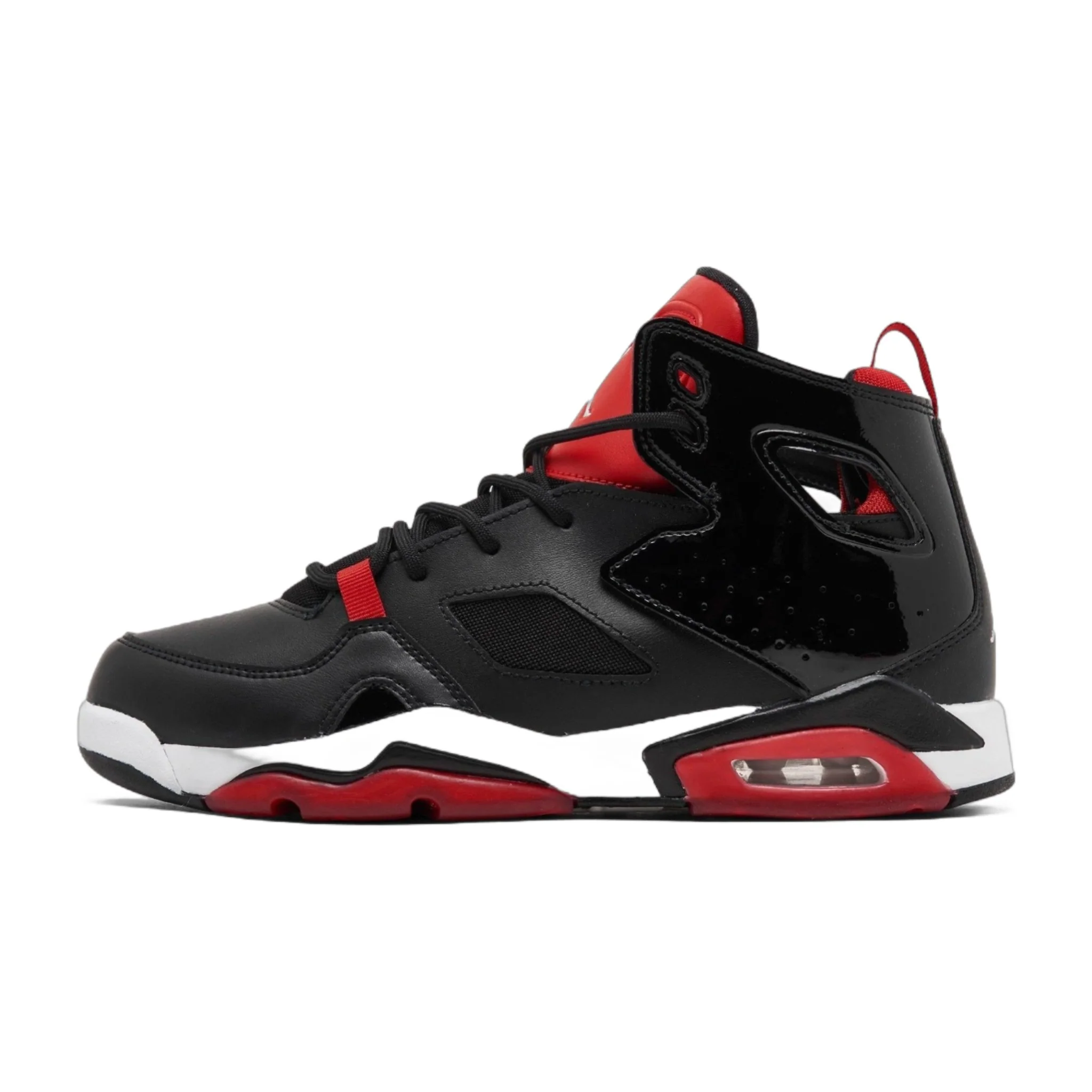 Versatile Air Jordan Flight Club 91 - Black University Red White Official