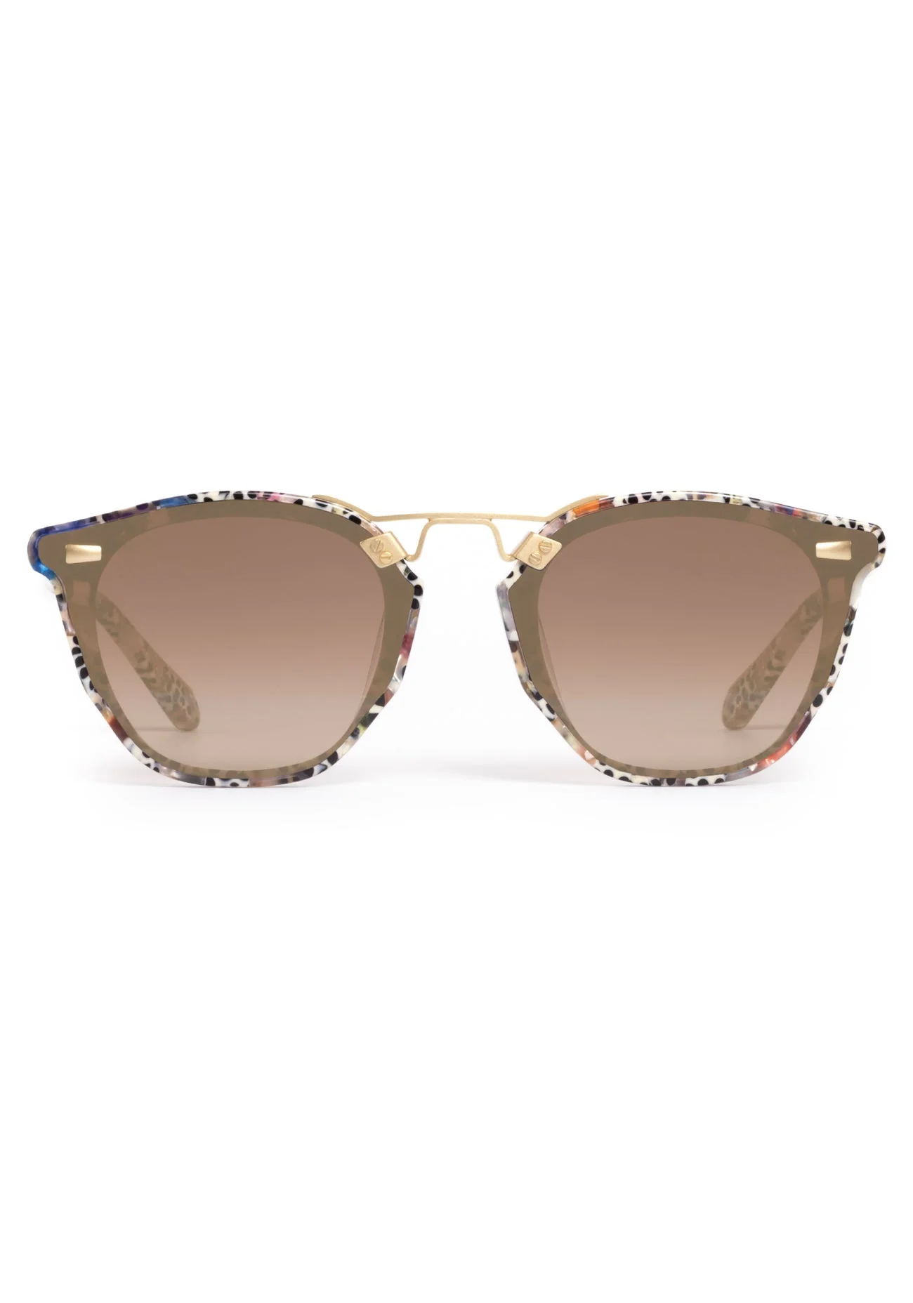 Convenient Krewe Beau Nylon Sunglasses in Granita 18K Versatile