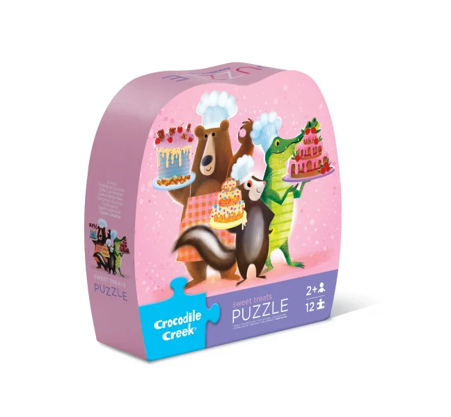 Healthy 12pc Sweet Treats Puzzle Contemporary