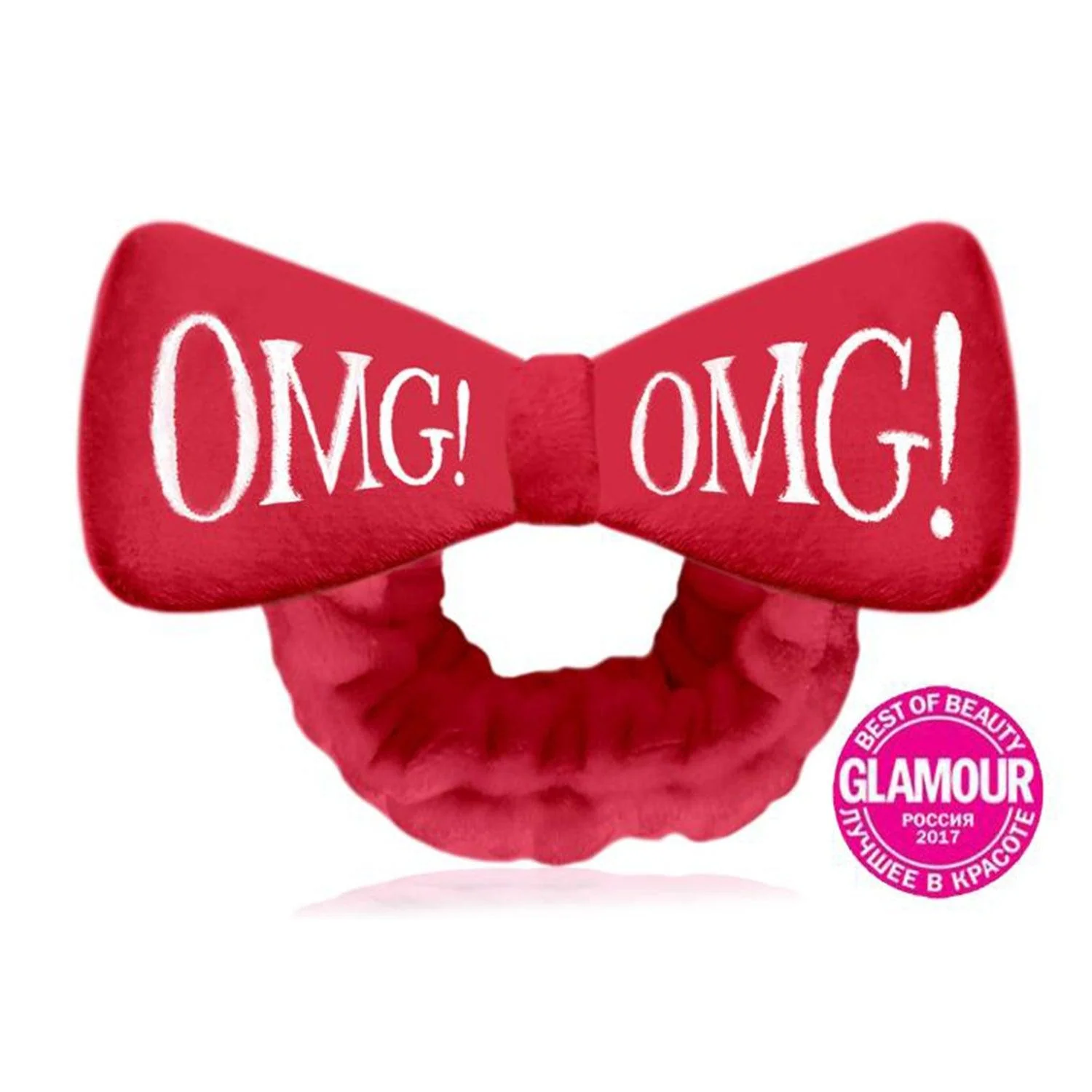 Convenient O.M.G. Mega Hairband Red High-End