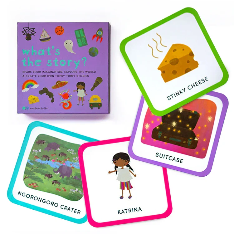 User-Friendly What's the Story Storytelling Cards Recyclable
