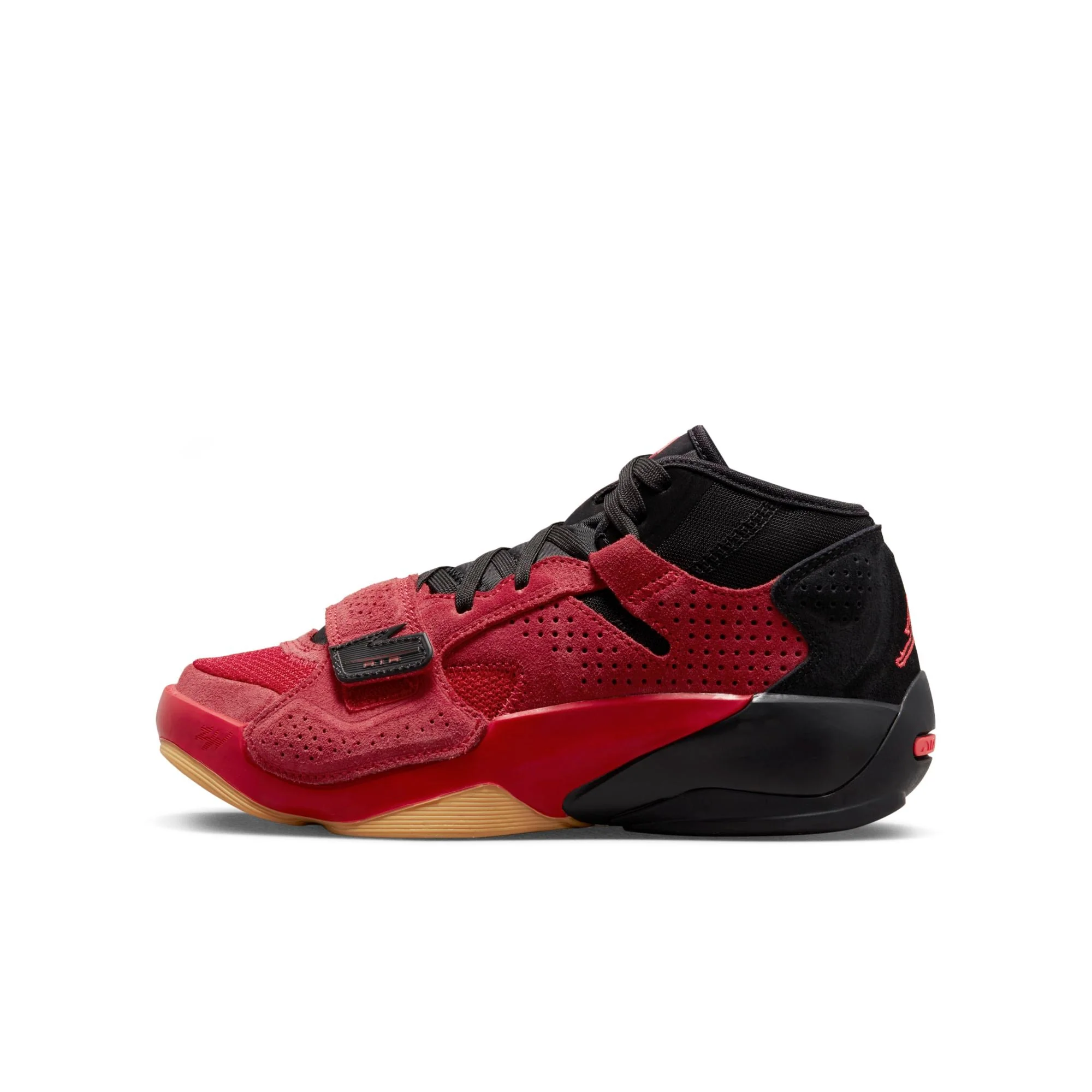 Versatile Air Jordan Grade School Zion 2 Gs 'Red Suede Gum' Sneakers Recyclable