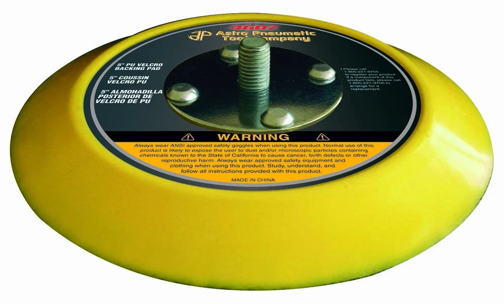 Pure 29 Degree 5″ PU Hook Loop Velcro Backing Pad for Orbital Sanders Specialty
