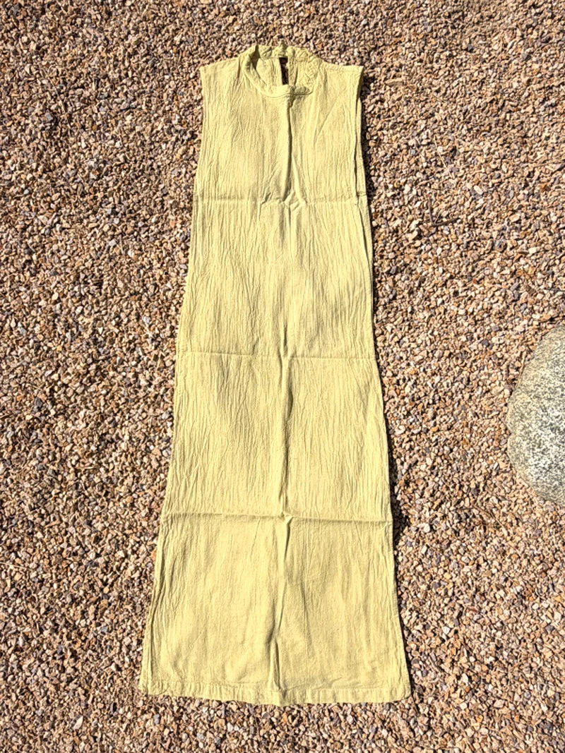 Optimized huichung - sleeveless collar overdress Comfortable