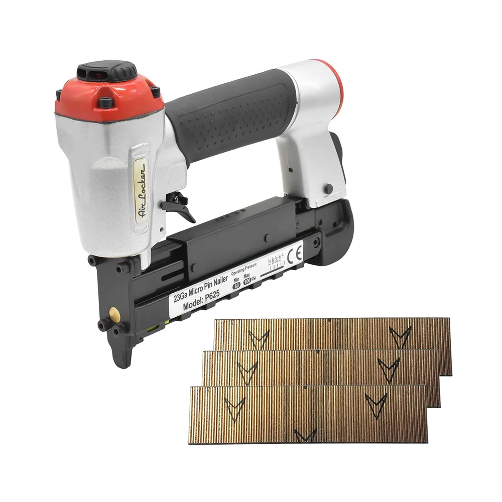 Smooth Air Locker P625K 23 Gauge Micro Pin Nailer Kit Casual