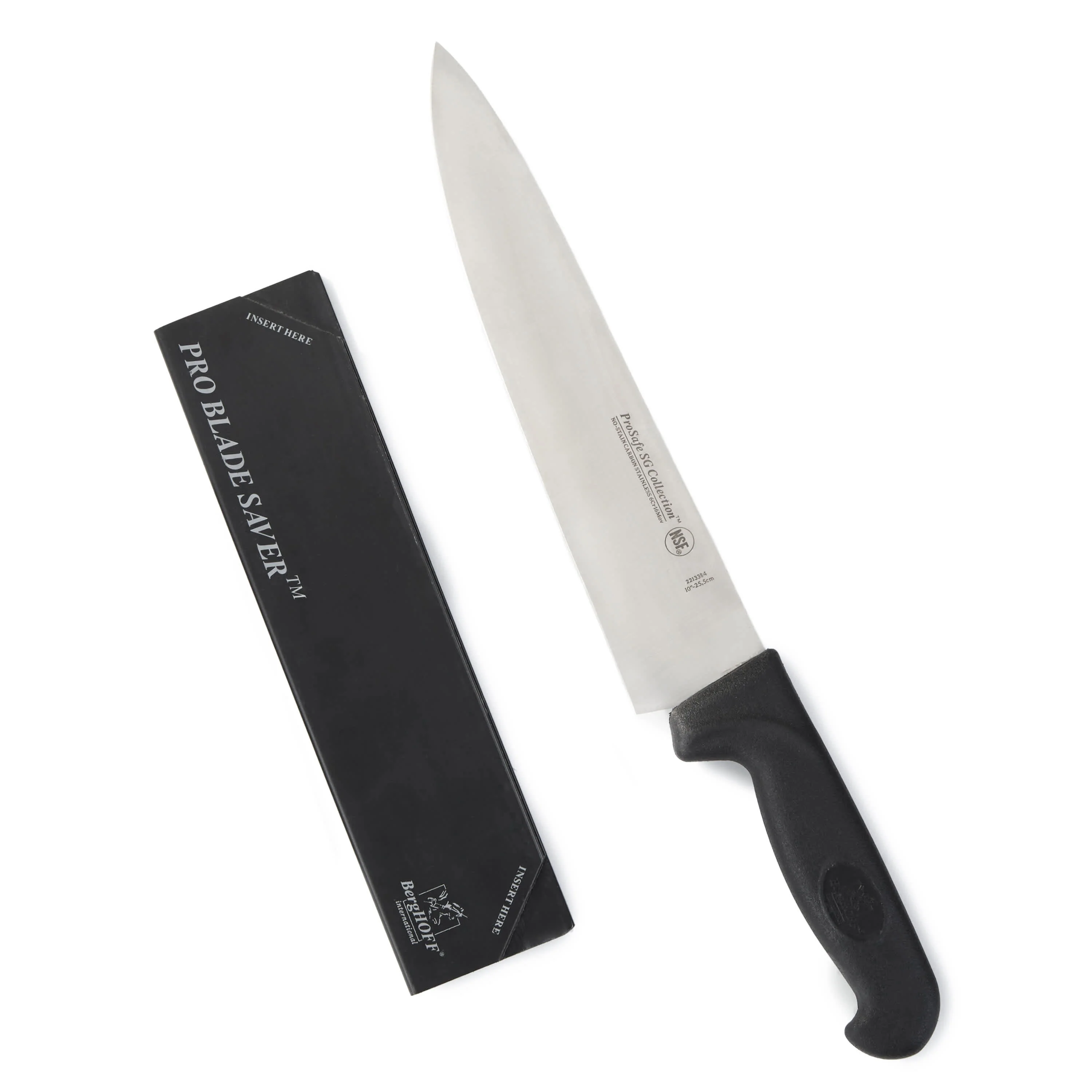 Original BergHOFF Soft Grip 10 Stainless Steel Chef's Knife High-Grade