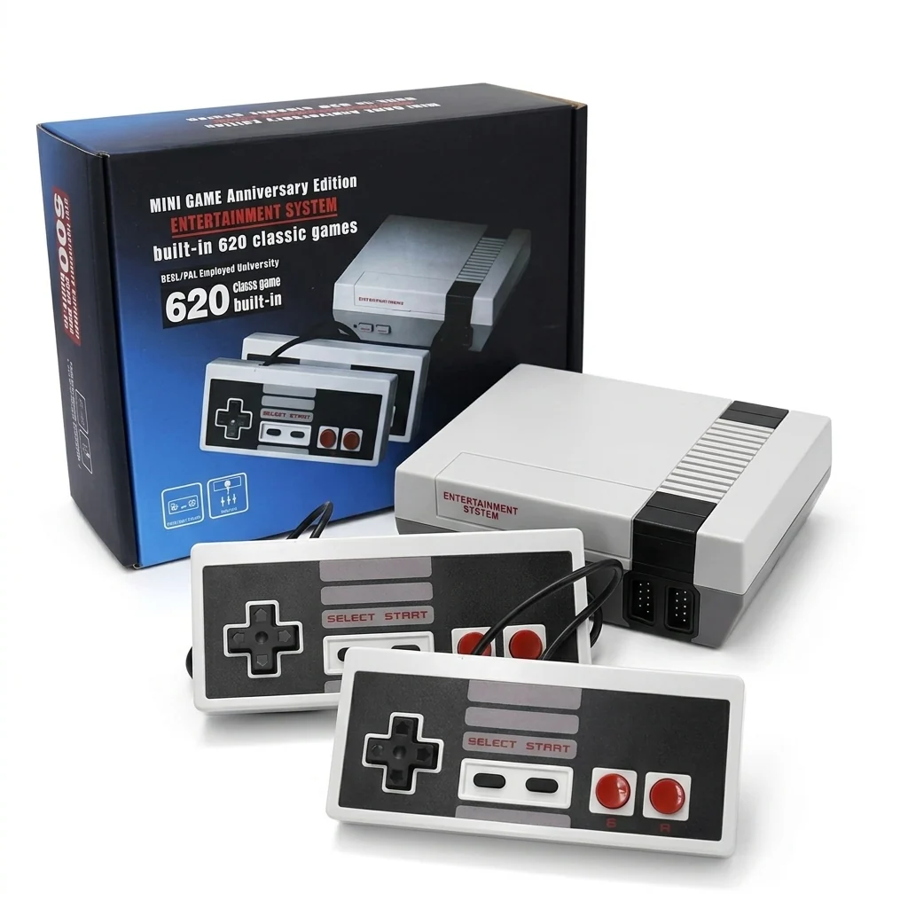 Official Mini Retro Game Console System Crafted
