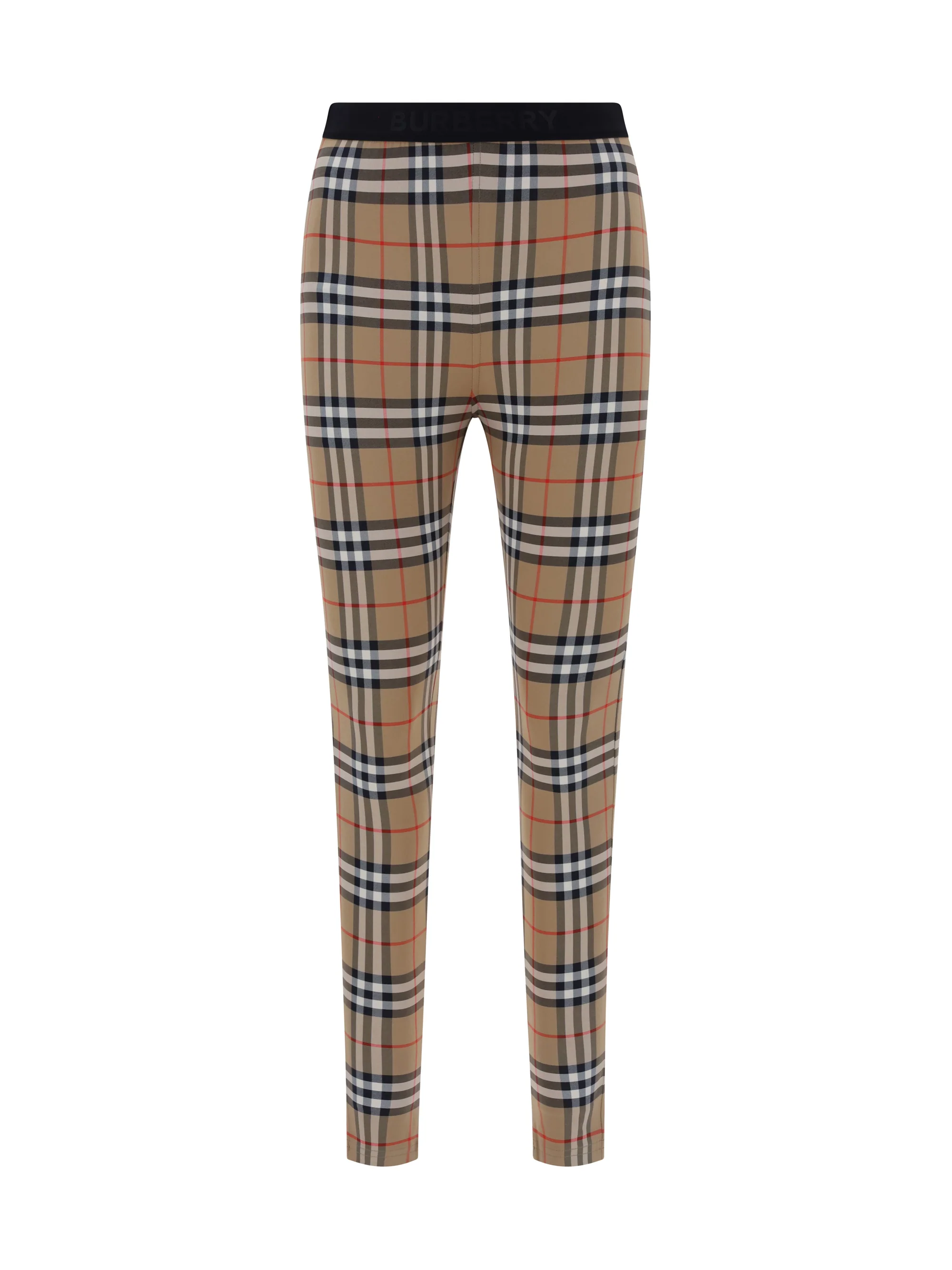 Versatile Leggings Archive Check Beige Outstanding