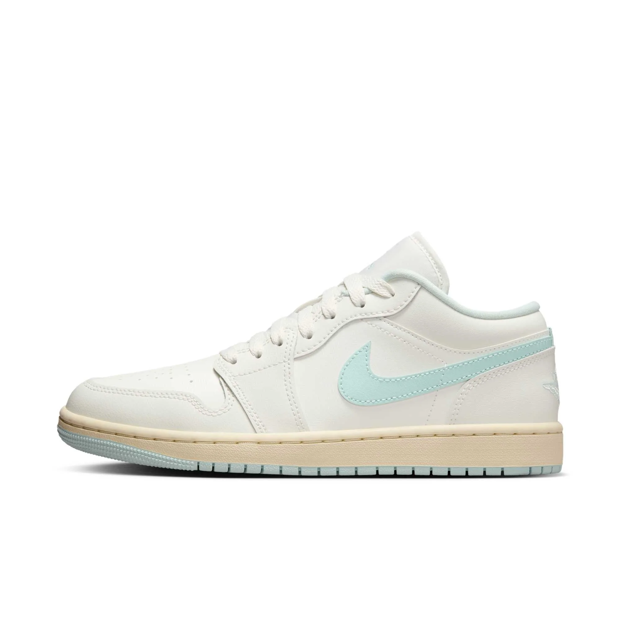 Breathable Air Jordan Women's Retro 1 Low 'Sail Igloo' User-Friendly