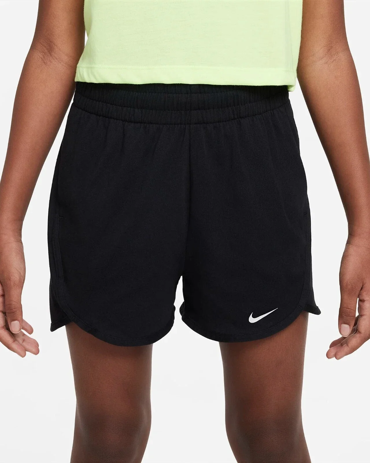 Unique Nike Youth Dri-Fit Breezy 5 High-Waisted Training Shorts Organic