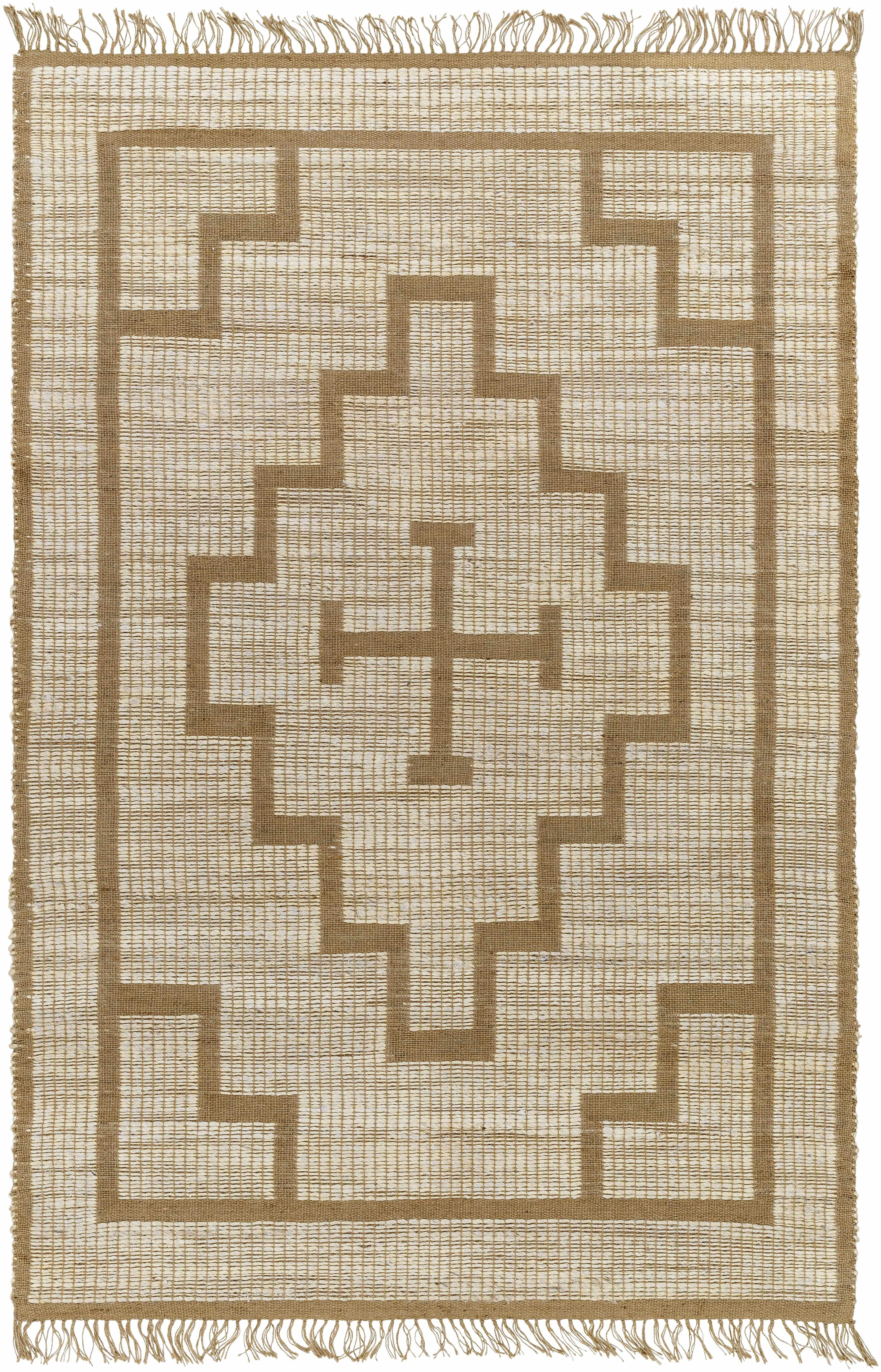 Carefully Designed Liana Jute Rug - Refined
