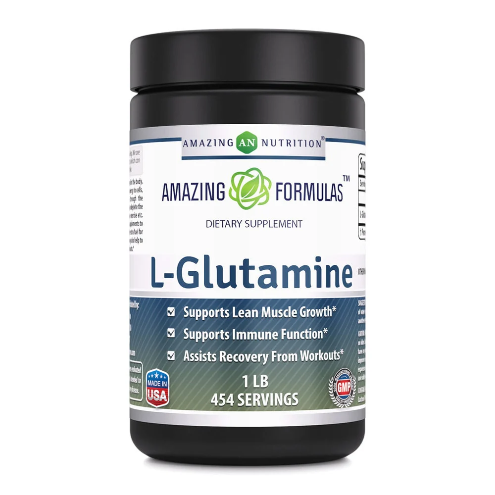Environmentally Friendly Nutrition Formulas L Glutamine Powder Supplement 16 Oz Traditional