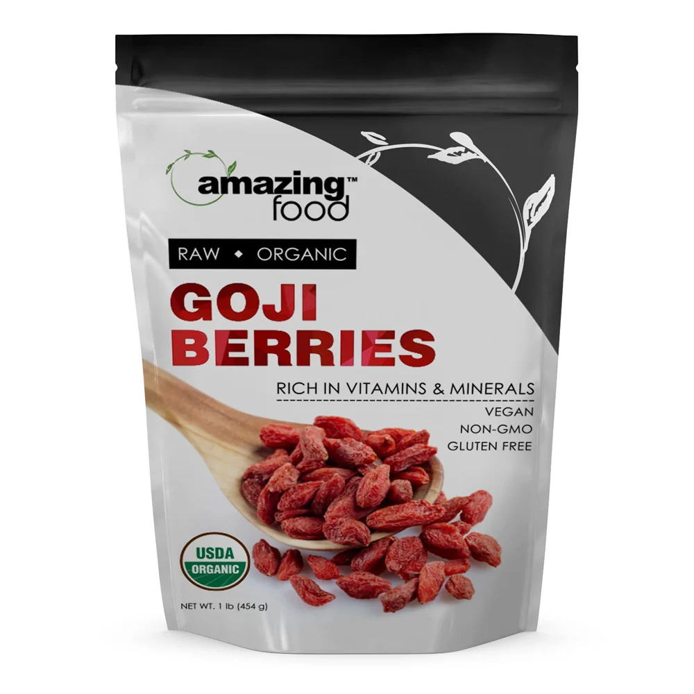 Casual Nutrition Food Goji Berries 16 Oz Fine Crafted