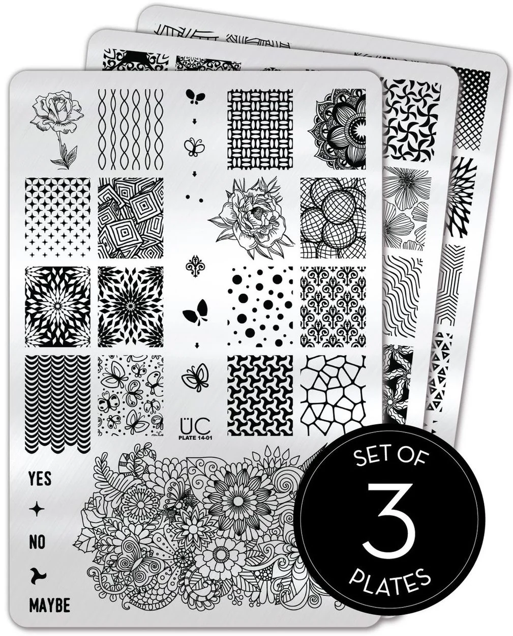 Proven Collection 14 - Uber Chic Stamping Plates Dependable
