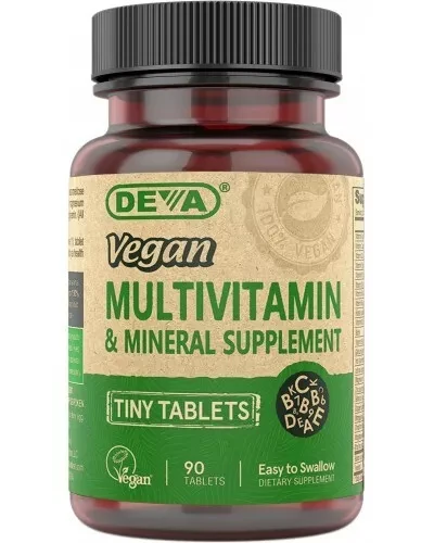 Safe Deva Vegan Multivitamin And Mineral Supplement Tablets - 90 Ea Optimized