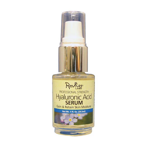 Traditional Reviva Labs Professional Strength Hyaluronic Acid Skin Moisture Serum - 1 Oz Green