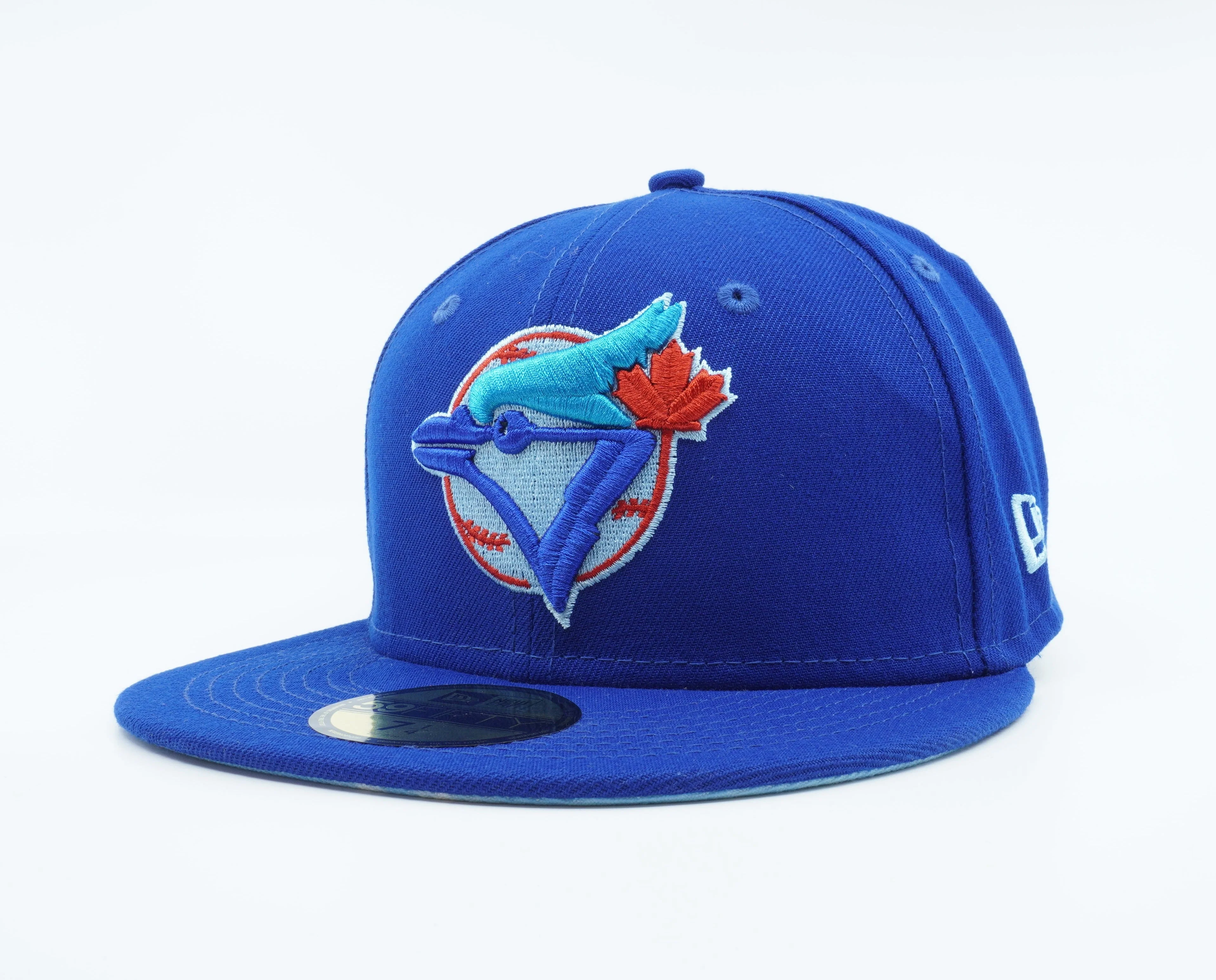 Versatile New Era Men's MLB Toronto Blue Jays 5950 Cloud Under Fitted Premium