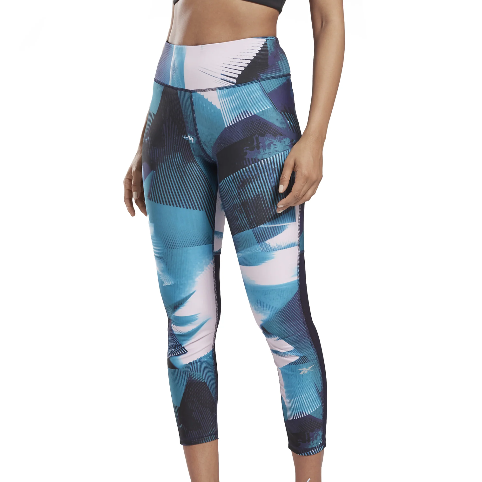 Responsible Reebok Women's Running Essentials 7 8 Tight Aop Consistent