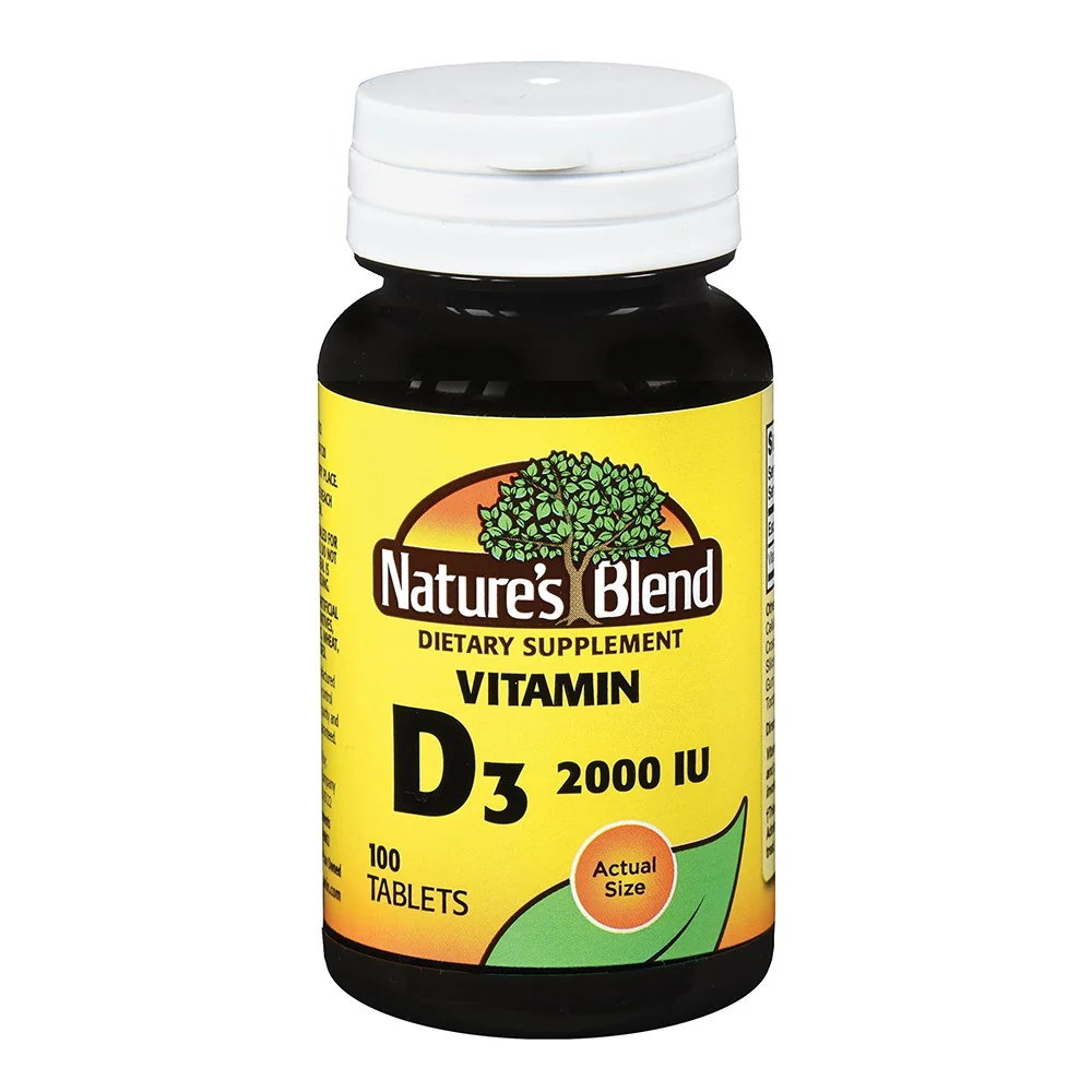 Smooth Natures Blend Vitamin D3 2000 Iu Tablets 100 Ea Prestigious