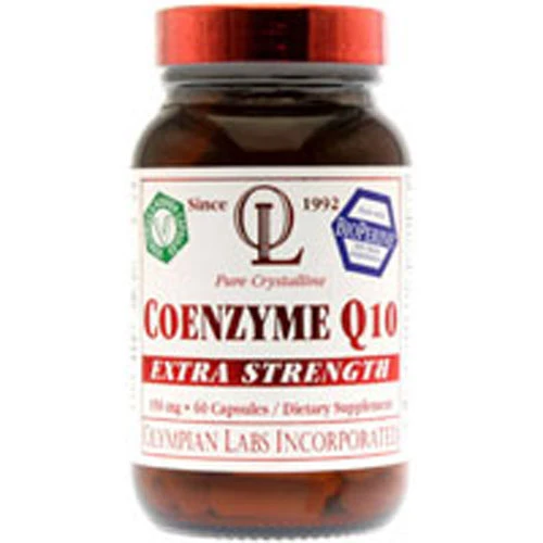 Genuine Olympian Labs Coenzyme Q10 Extra Strength 150 Mg Capsules - 60 Ea Official