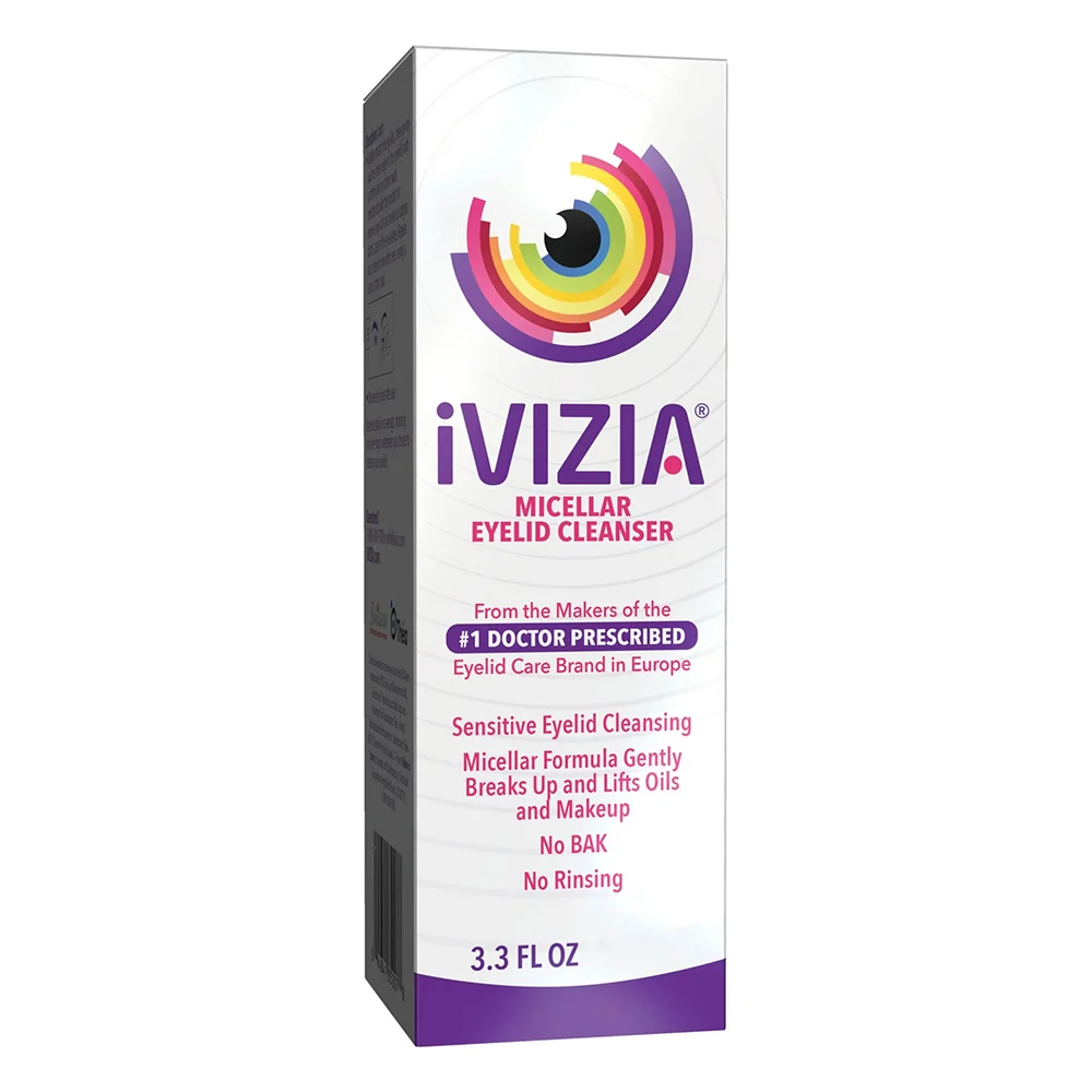 Classic Ivizia Micellar Eyelid Cleanser for Eyelid Hygiene 100 ml Stylish