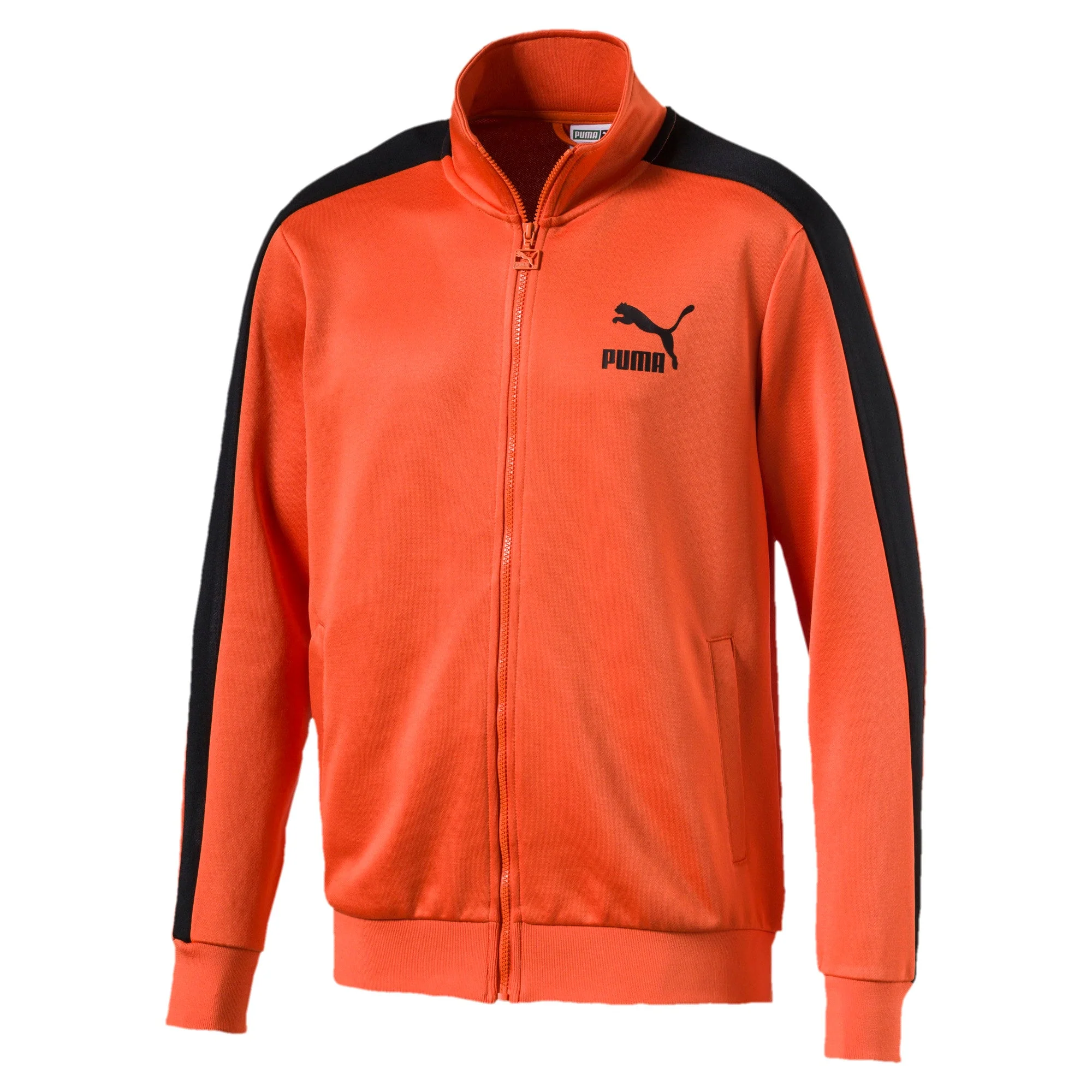 Solid Puma Men's Classics T7 Track Jacket Jackets Recyclable