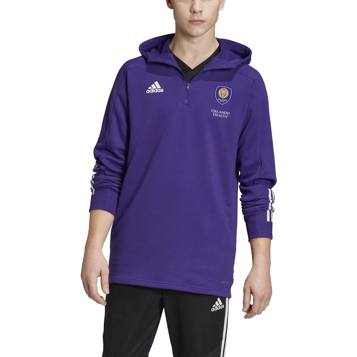 Outstanding adidas Men's Orlando City 3-Stripes Travel Jacket Comfortable