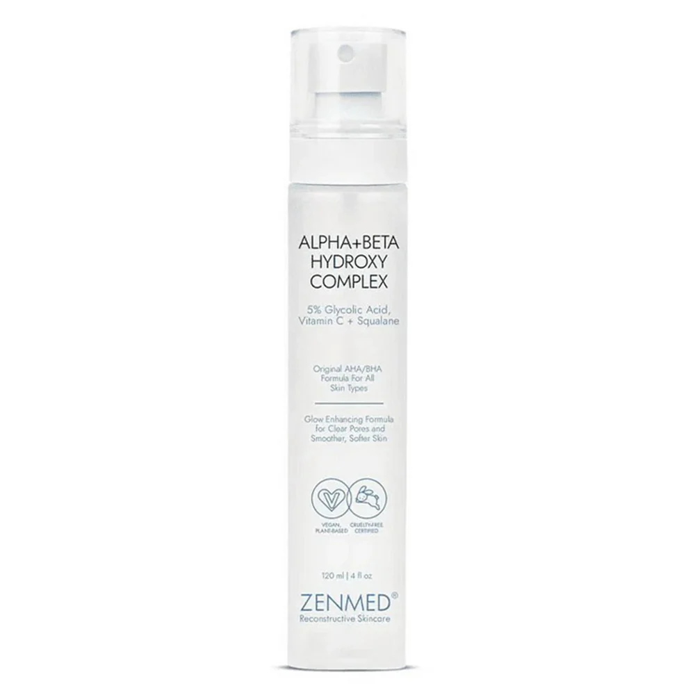 Eco-Friendly ZenMed Alpha Plus Beta Hydroxy Complex Exfoliant Skin Care 4Oz 118ml Innovative