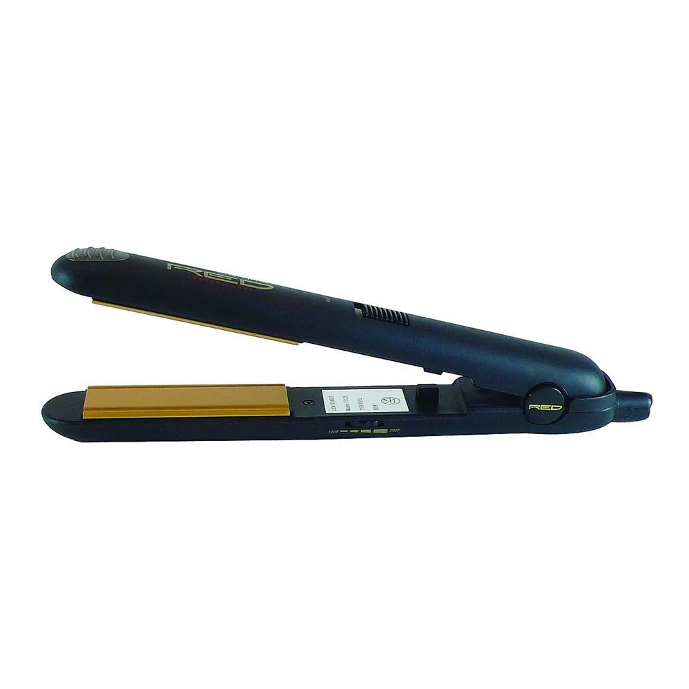 Specialty Kiss Red Ceramic Tourmaline Professional Wet To Dry Flat Iron 1.25 Inch 1 Ea Eco-Friendly