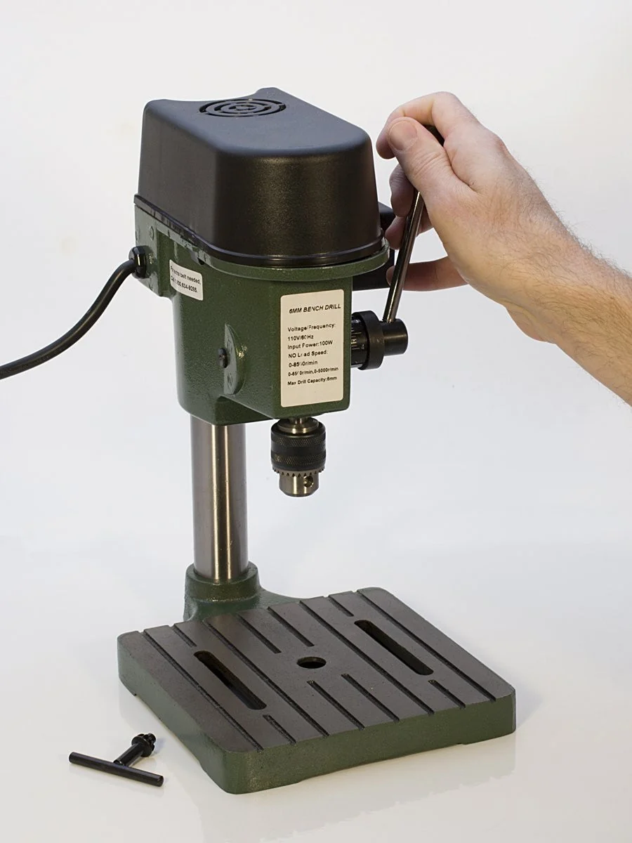 Secure Variable Speed Mini Hobby Drill Press Pure