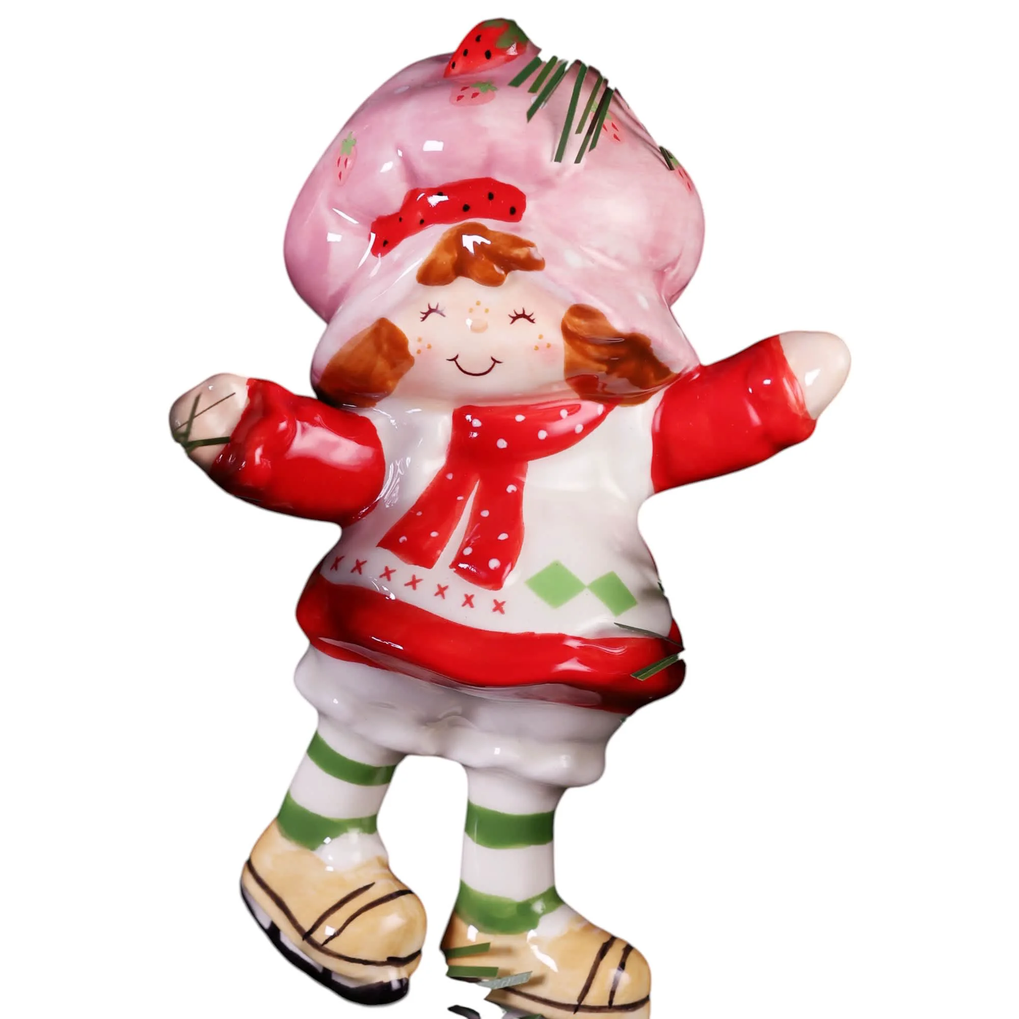 Clean Strawberry Shortcake Ornament Set Of 2 Unique