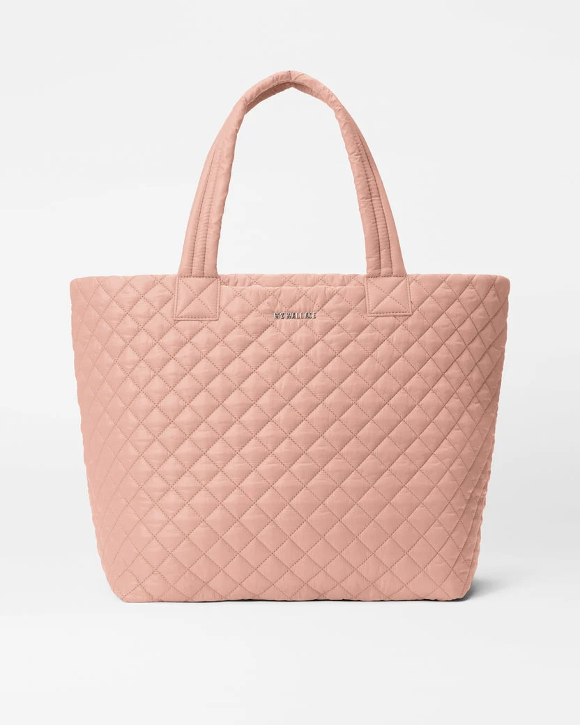 Sustainable MZ Wallace Dusty Rose Large Metro Tote Deluxe Crafted
