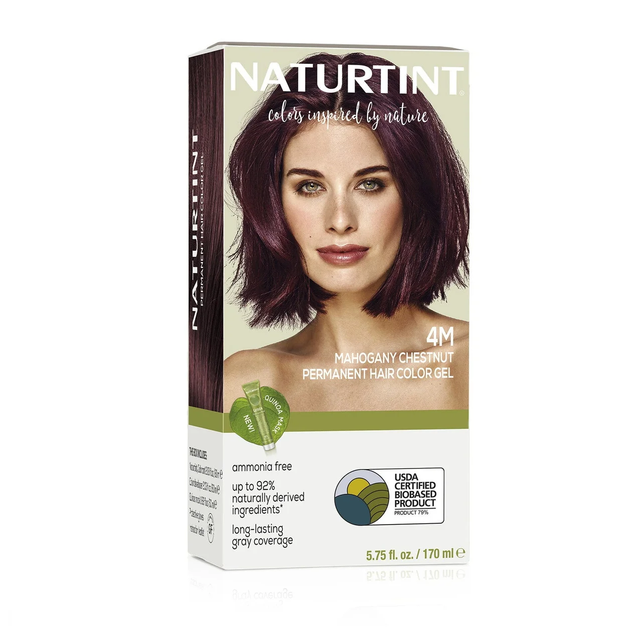Responsible Naturtint Permanent Hair Colour Mahogany Chestnut 4m kit 1 Ea 5.75 Oz Easy-to-Use